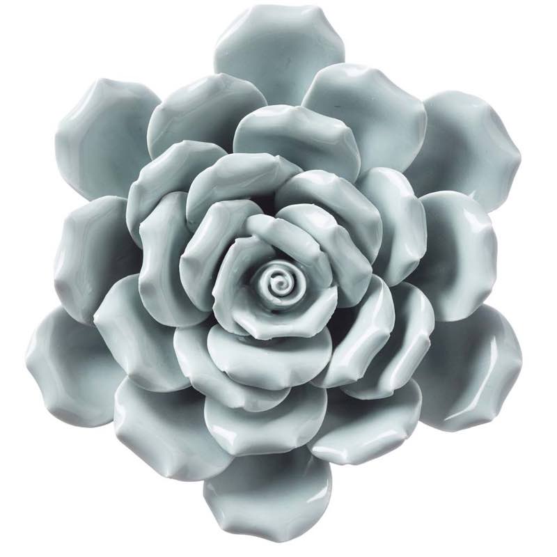 Ceramic Wall Flowers, 6